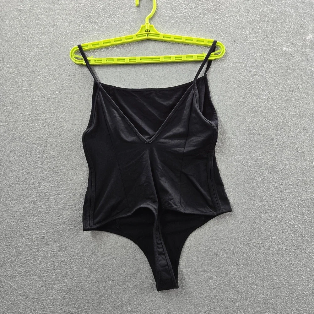 Intimately Free People Women Sleepwear Black Bodysuit Sleeveless
